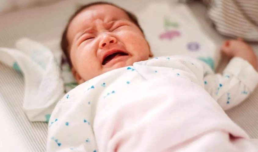 Trẻ hay quấy khóc Dị ứng đạm sữa bò khiến trẻ hay quấy khóc