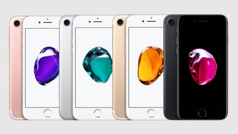 iPhone 7 32GB có 4 phiên bản màu sắc