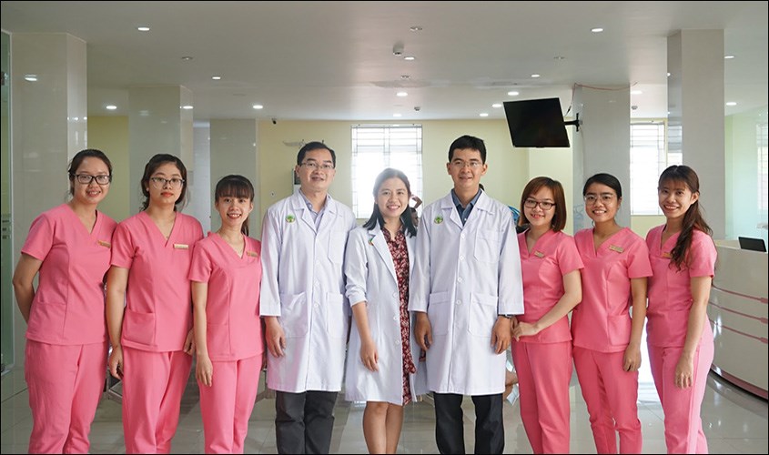 Đội ngũ nhân viên của phòng khám BCM