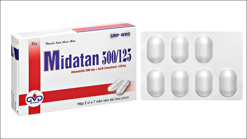 Midatan 500 là sản phẩm kháng sinh nổi bật của Dược phẩm Minh Dân