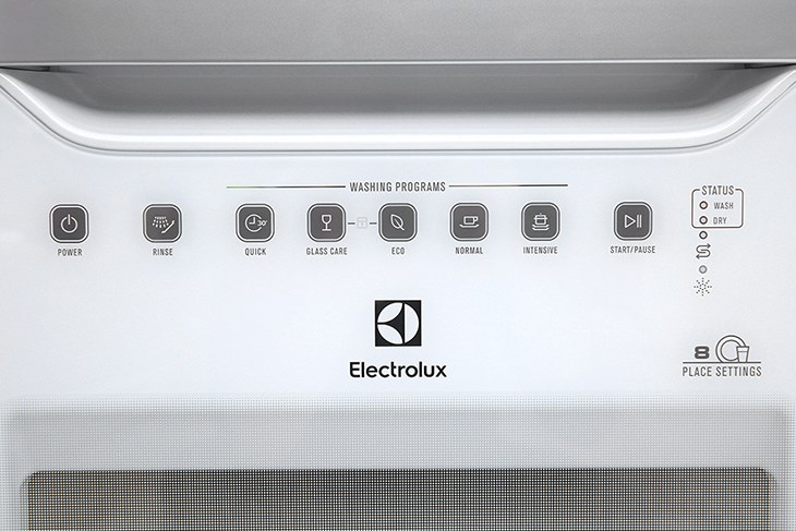 Máy rửa chén mini Electrolux ESF6010BW trang bị 6 chương trình rửa khác nhau phù hợp nhu cầu sử dụng của người dùng
