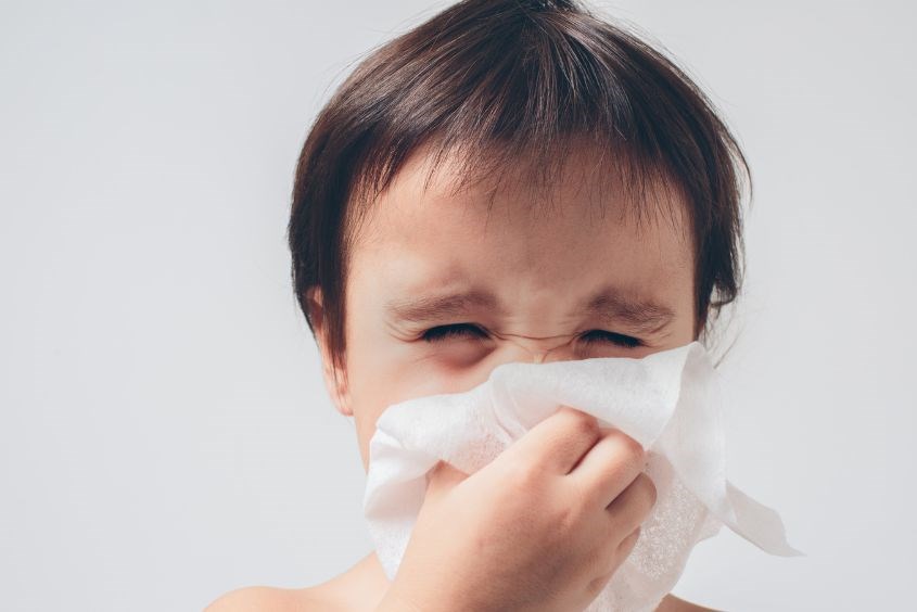 Bé chảy mũi Bé chảy mũi