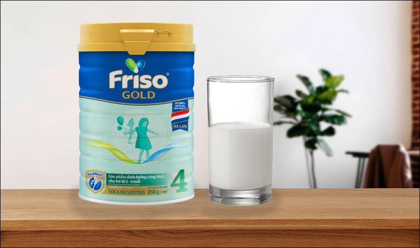 Sữa bột Friso Gold số 4 850g (2 - 6 tuổi)