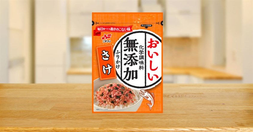 Gia vị rắc cơm Nichifuri vị cá hồi gói 25g