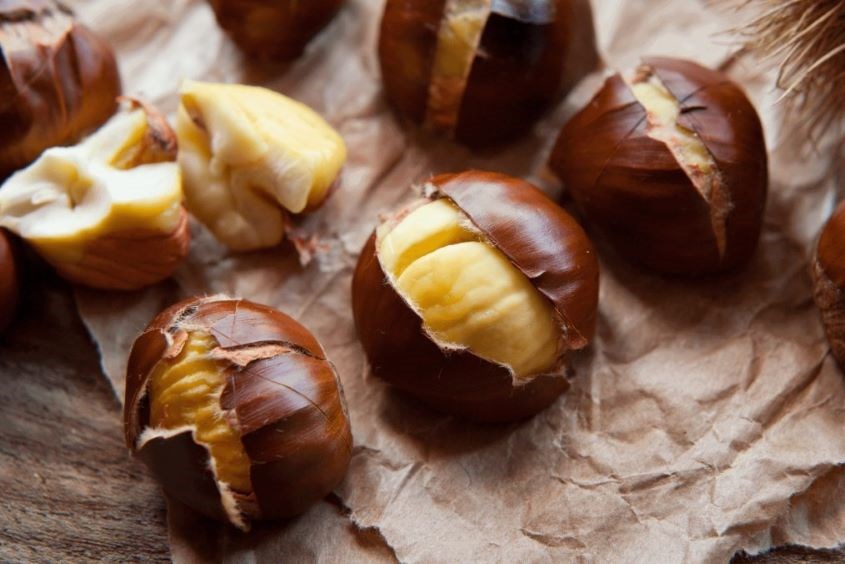 Bà bầu ăn được hạt dẻ không