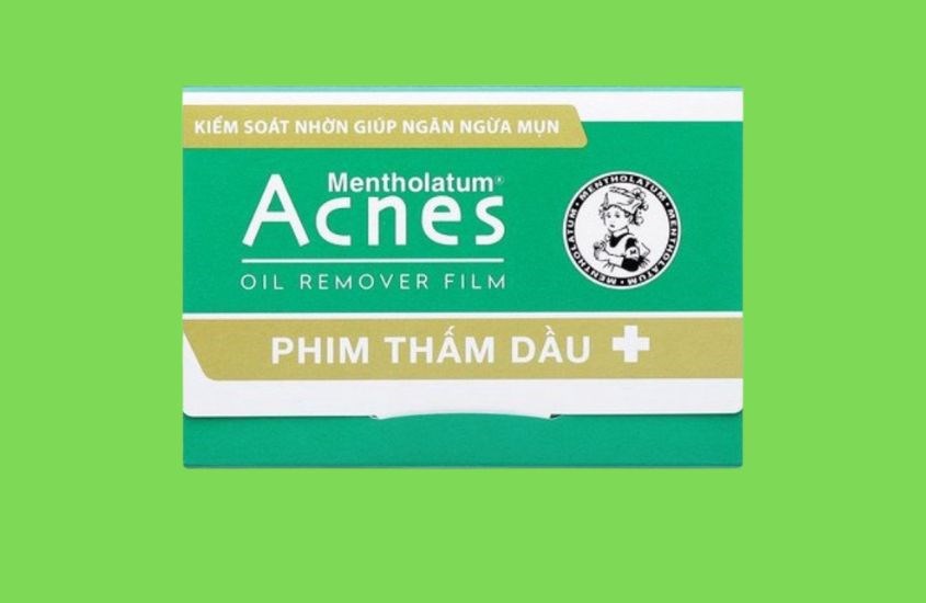 Giấy thấm dầu Mentholatum Acnes Oil Remover Film
