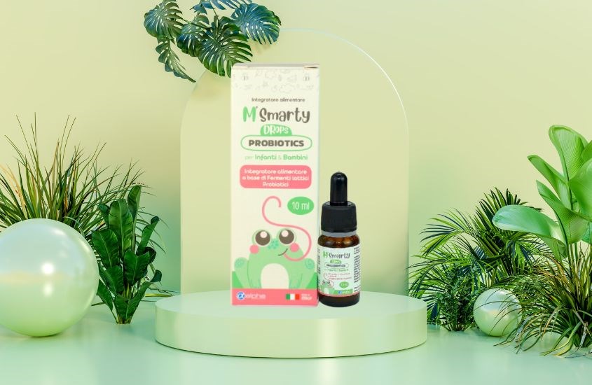 Men vi sinh M'Smarty Drops Probiotics có nguồn gốc từ Ý