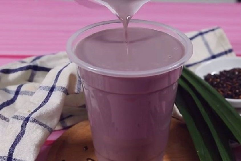 Gợi ý cách làm sữa nếp cẩm đơn giản