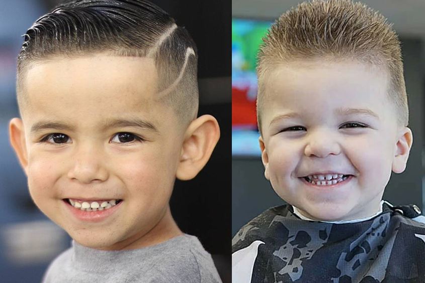 Mách ba mẹ những kiểu tóc cho bé trai mặt vuông chất nhất Mách ba mẹ những kiểu tóc cho bé trai mặt vuông chất nhất