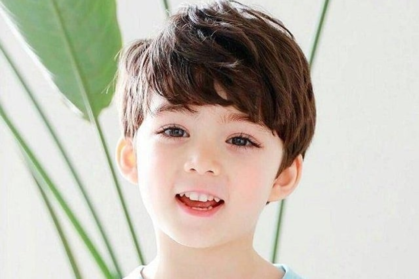 Tóc cho bé trai mặt tròn được nhiều mẹ ưng ý nhất Tóc cho bé trai mặt tròn được nhiều mẹ ưng ý nhất