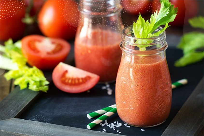 Mách mẹ công thức làm sinh tố cà chua cho bé giải nhiệt tại nhà