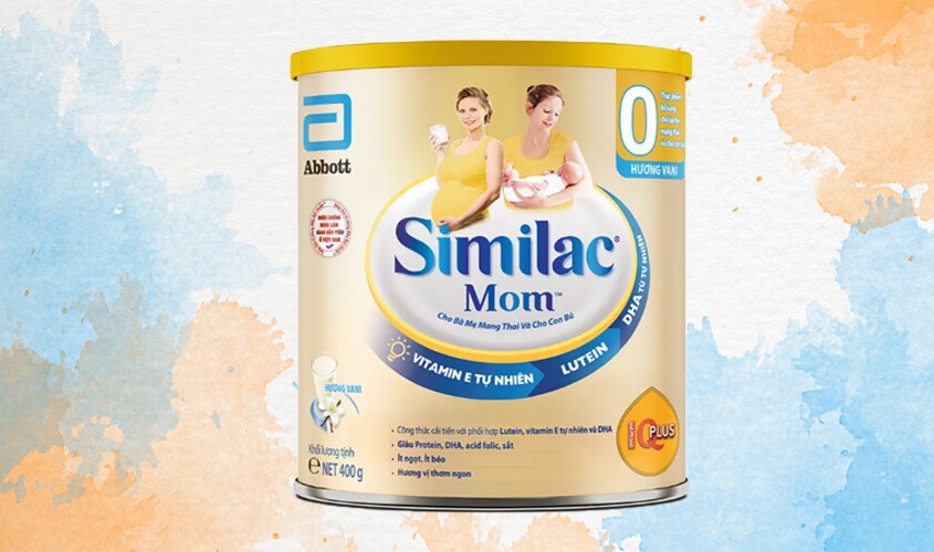 Sữa bầu Similac Mom hương vani 400g