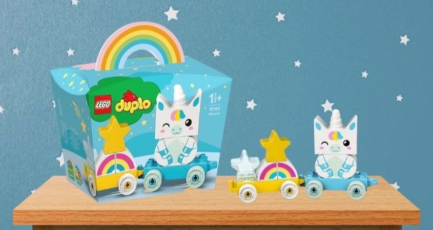 Đồ chơi lắp ráp kỳ lân đáng yêu Lego Duplo 10953 (8 chi tiết)