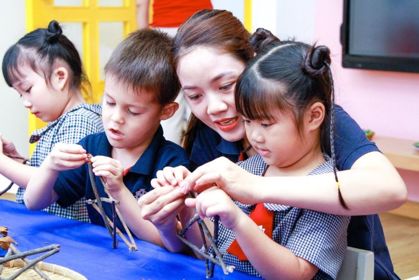 KIndy City là một trong những trường mầm non quốc tế tại TPHCM nổi tiếng