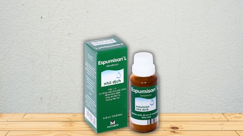 Nhũ dịch uống Espumisan L 40mg/ml