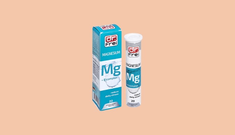 Viên sủi Dr. Frei Magnesium + B Complex