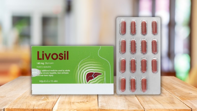  Livosil 140mg hỗ trợ trị bệnh lý về gan 