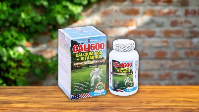  Cali600 bổ sung canxi v&agrave; vitamin D lọ 110 vi&ecirc;n
