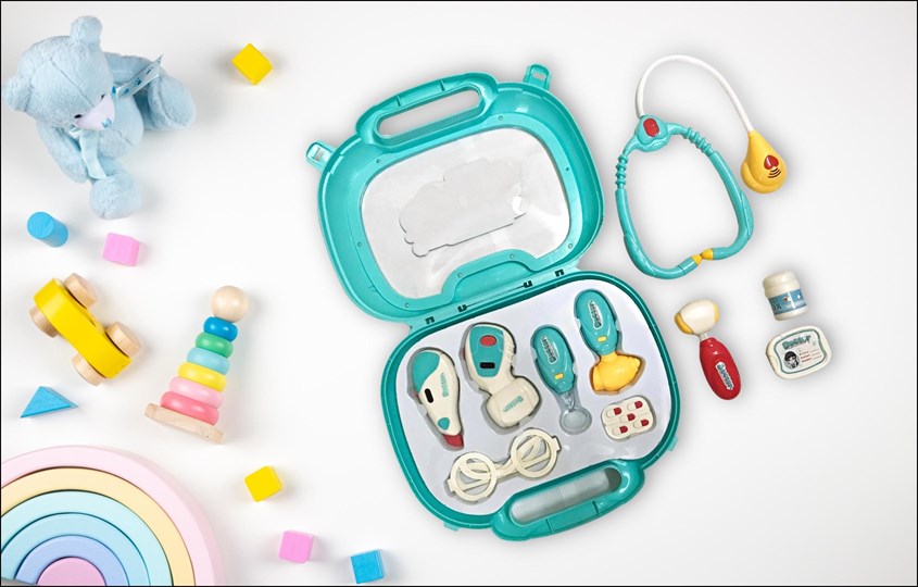 Bộ đồ chơi vali bác sĩ NO 660-67