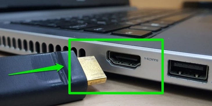 Cổng HDMI là cổng phổ biến bởi sự đa dạng của nó trên các dòng laptop