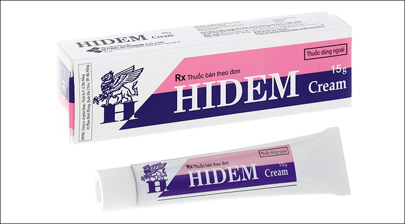 <div class='captionnews'>Kem bôi Hidem Cream trị viêm da tuýp 15g</div> Kem bôi Hidem Cream trị viêm da tuýp 15g