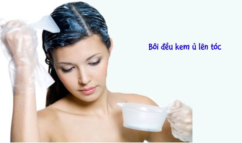 Bôi kem ủ tóc