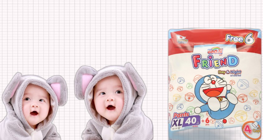 Tã quần Goo.n Friend Pants size XL 46 miếng