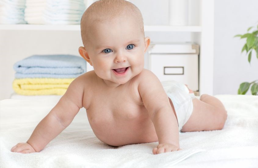 Sản phẩm có khả năng thấm hút tốt đến 6 lần giúp bé luôn cảm thấy thoải mái