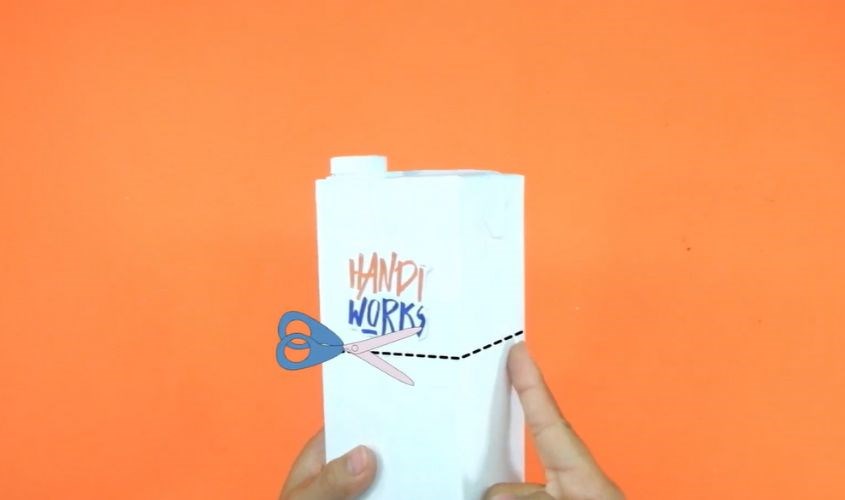 Hướng dẫn cách làm con rối bằng hộp sữa