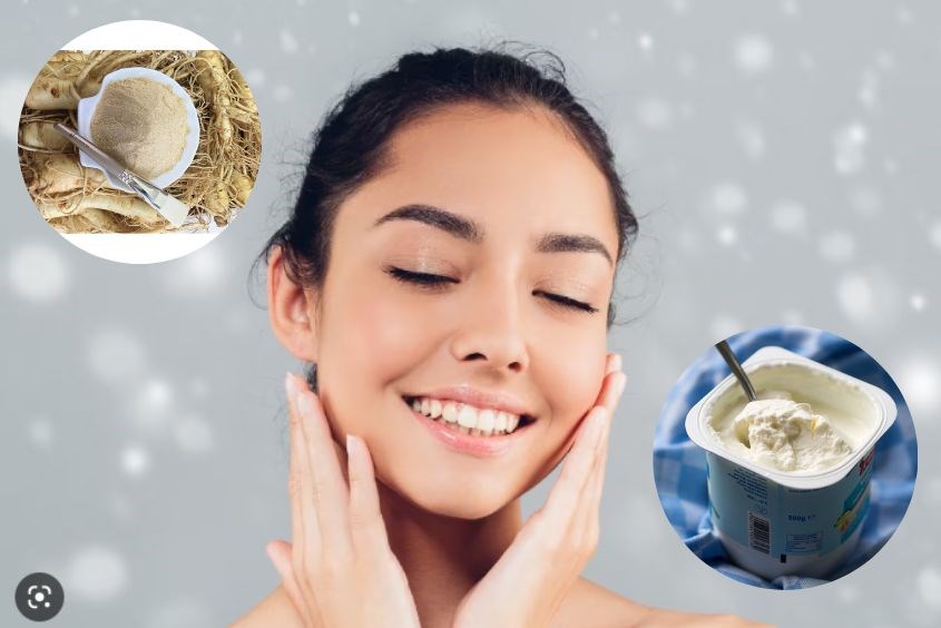 Cách làm mặt nạ nhân sâm với sữa chua cực kỳ hiệu quả