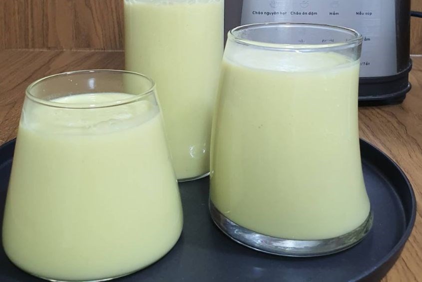 Cách làm sữa hạt kê với hạt điều siêu dễ