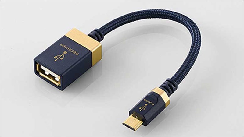 Bạn cần chuẩn bị 1 cáp OTG có 1 đầu là Type C và 1 đầu là USB