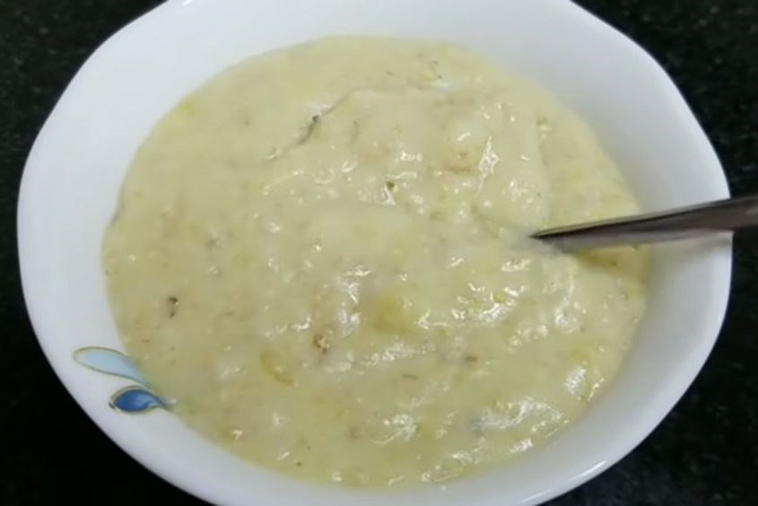 Món ăn dặm từ khoai môn ngon bổ cho bé