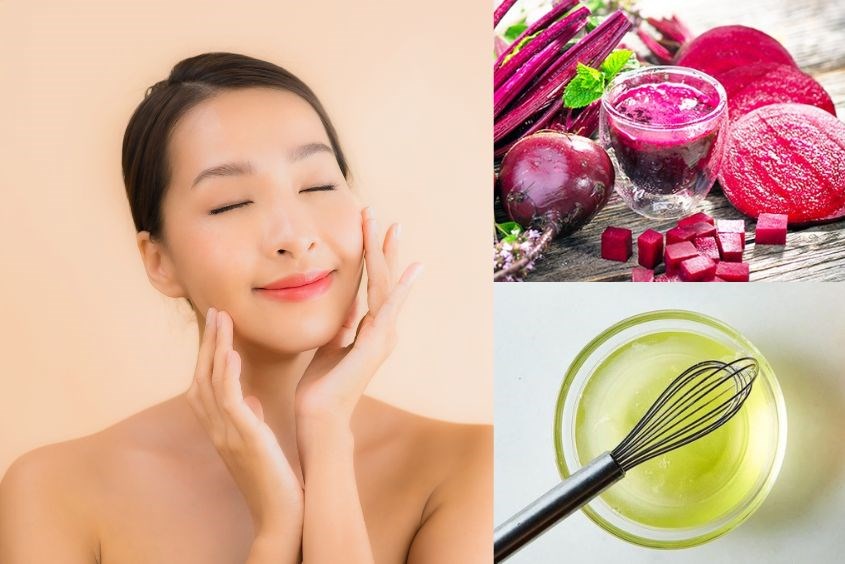 Cách làm mặt nạ củ dền giúp dưỡng ẩm và trắng da