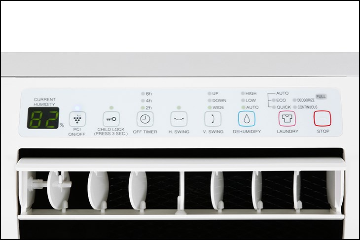 Khi sử dụng máy hút ẩm Sharp DW-D20A-W, bạn lựa chọn mức độ ẩm thích hợp cho từng không gian sử dụng