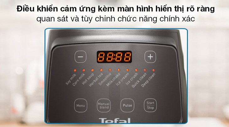 Lựa chọn các chế độ nấu tự động trên bảng điều khiển theo nhu cầu