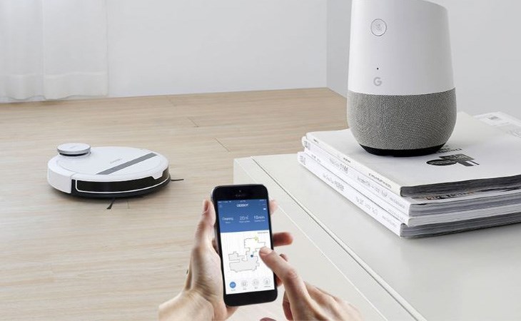 Người dùng có thể kiểm soát khu vực cần dọn dẹp một cách đơn giản thông qua ứng dụng