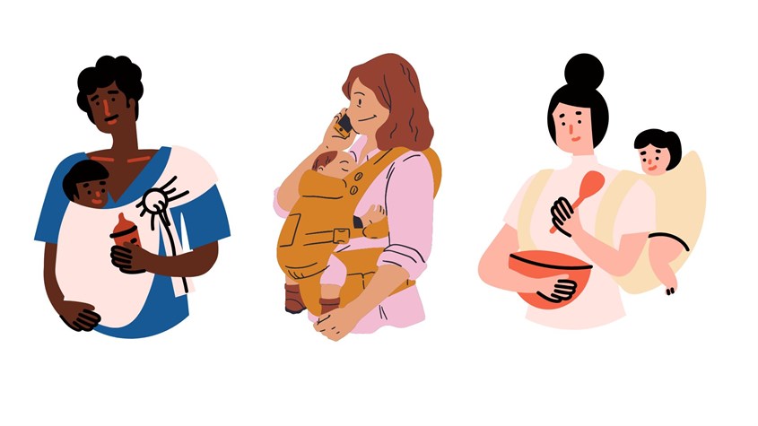 Một số loại địu phổ biến. Nguồn: Canva