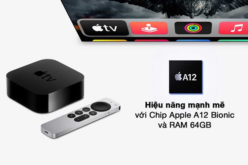 Apple TV 4K 64GB MXGY2 - Chính hãng Apple