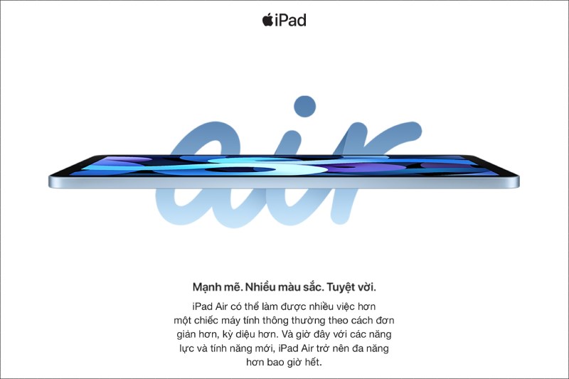 iPad Air 4 10.9 inch WiFi + Cellular 256GB - Giá rẻ, hỗ trợ