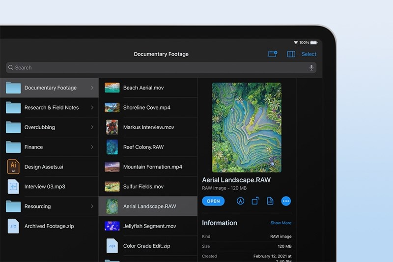 Lưu trữ dễ dàng với đa dạng bộ nhớ khác nhau
