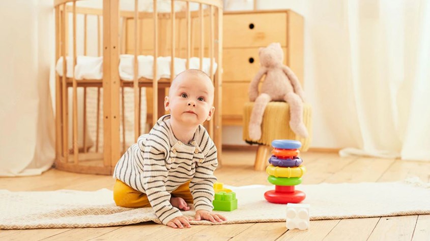 Khả năng quan sát của trẻ được cải thiện khi chúng được 9 tháng tuổi.