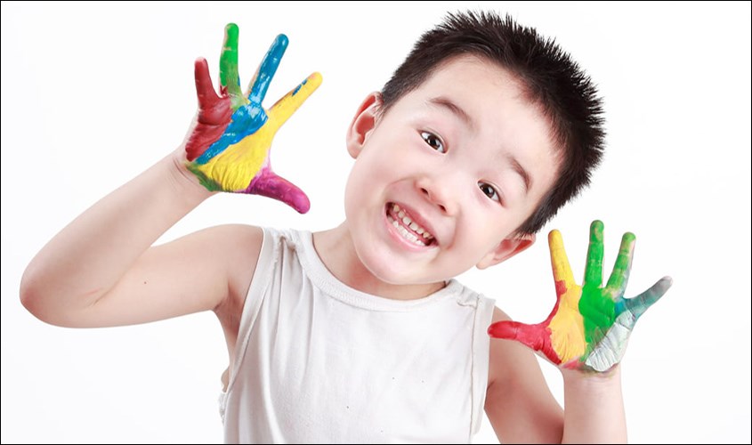 dạy trẻ em phân biệt màu sắc sắc