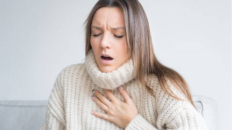 Bệnh nhân khó thở có cảm giác thắt ngực Bệnh nhân khó thở có cảm giác thắt ngực