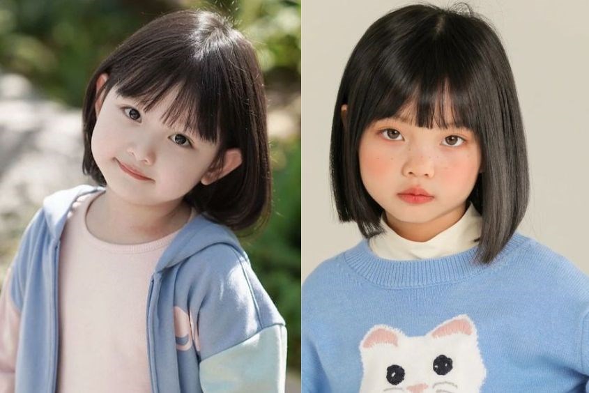 Kiểu tóc cho bé gái 8 tuổi dễ thương