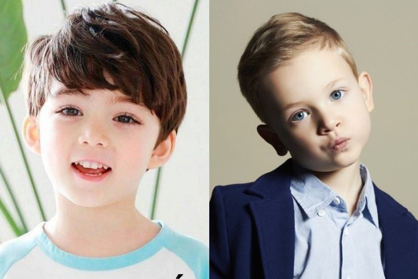 Kiểu tóc cho bé trai 7 tuổi mặt vuông Kiểu tóc cho bé trai 7 tuổi mặt vuông