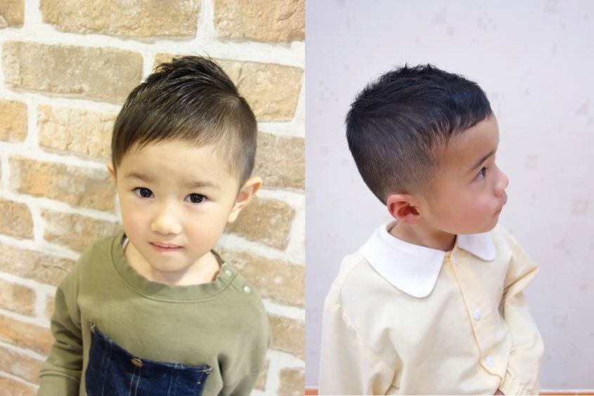 Bé trai 4 tuổi thích hợp với kiểu đầu đinh gọn gàng Bé trai 4 tuổi thích hợp với kiểu đầu đinh gọn gàng