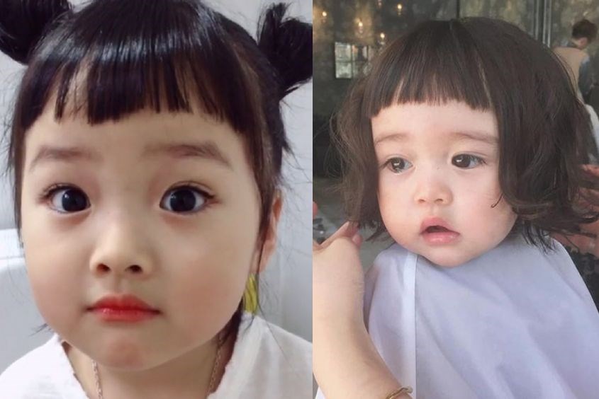 Mẫu tóc ngố cho bé gái cá tính nhất