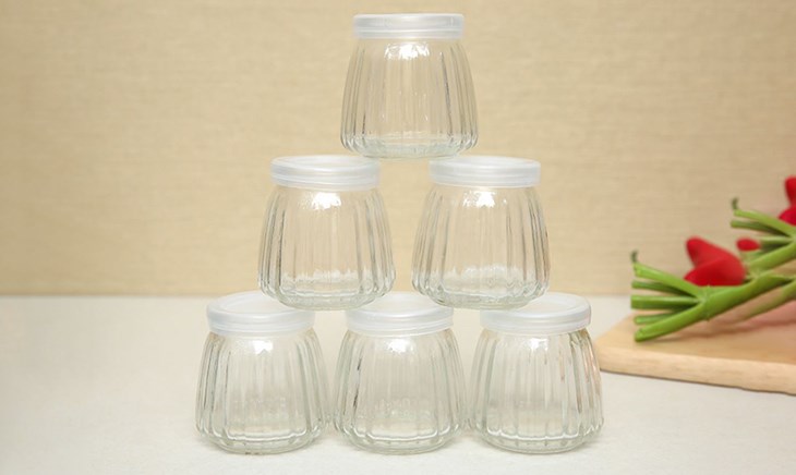 Hũ đựng sữa chua được thiết kế nhỏ gọn, tiện lợi
