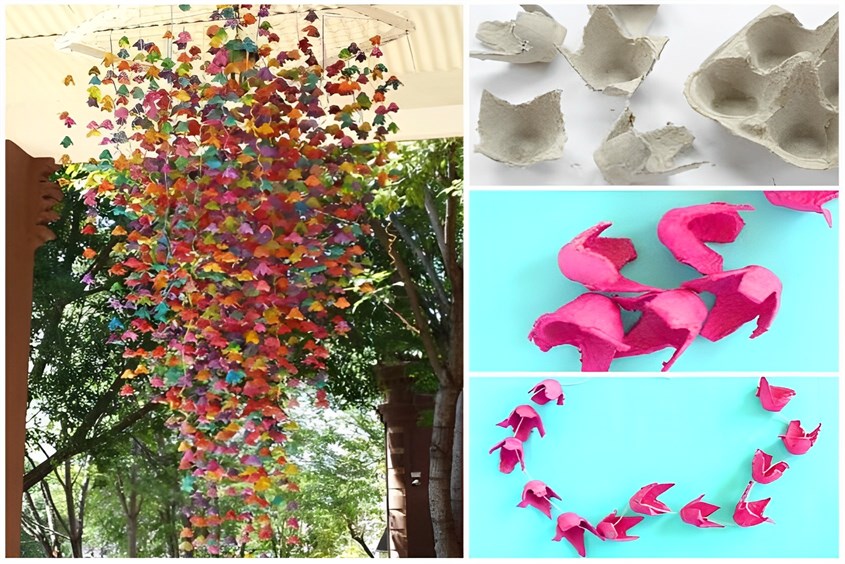 Làm đồ chơi từ khay đựng trứng độc đáo